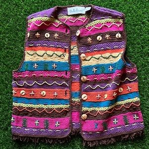 BellePointe Artsy Knitted Vest